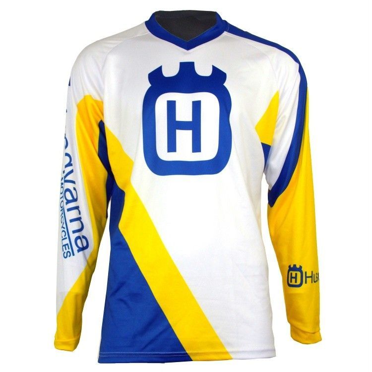 Wholesale price [$6] Husqvarna Motocross Jersey Style 1